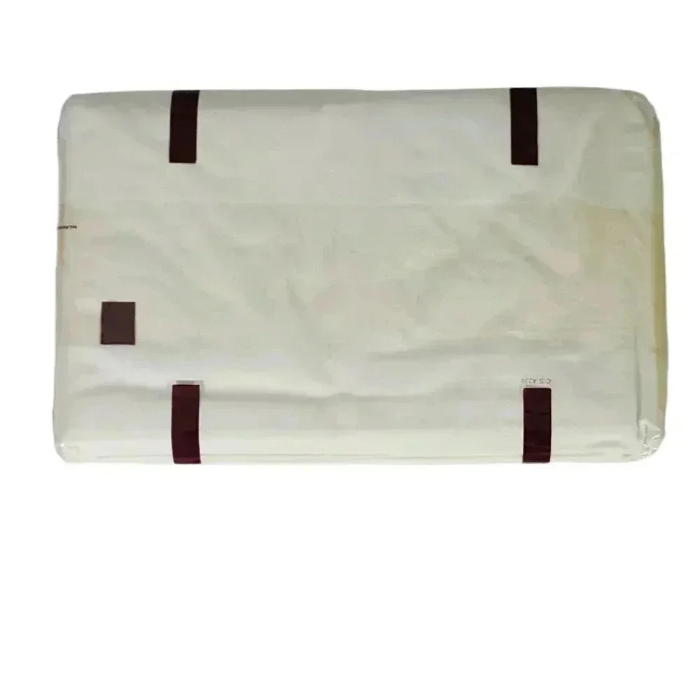PACIFIC Pillow Cases Beige Combed Percale New Old Stock 42 x 38.5